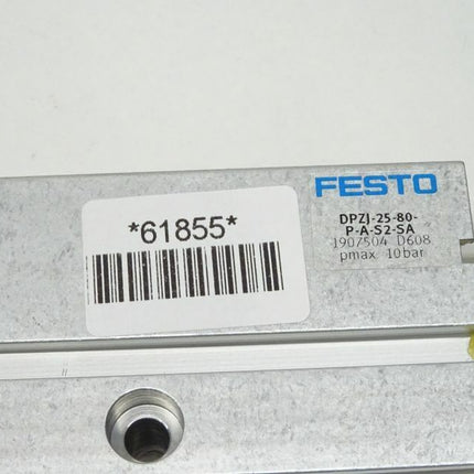 Festo DPZJ-25-80-P-A-S2-SA / 1907504 D608 Festo DPZJ-25-80-P-A-S2-SA / 1907504 D608 Twin Cylinder - NEU - Maranos.de