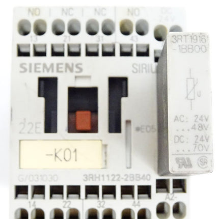 Siemens 3RH1122-2BB40 + 3RT1916-1BB00 - Maranos.de