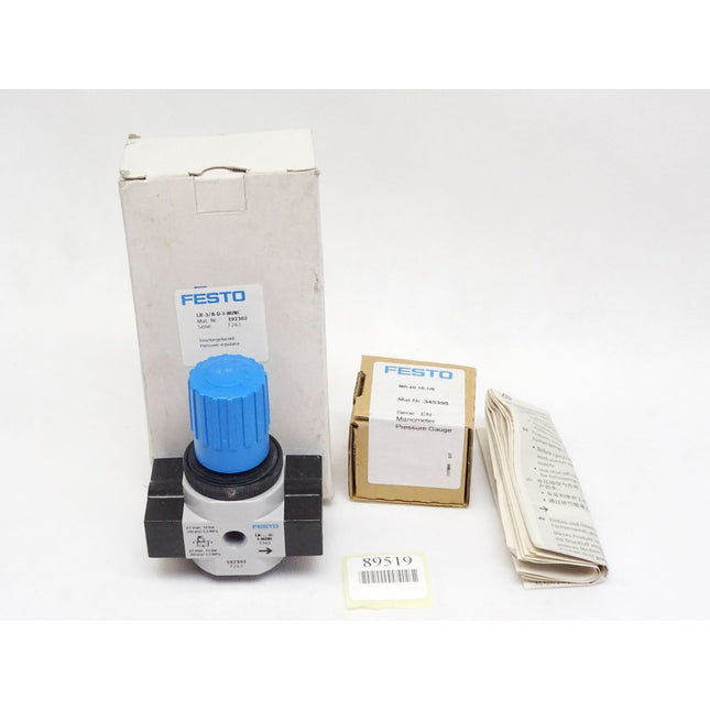Festo Druckregelventil LR-3/8-D-I-MINI / 192302 / Neu OVP - Maranos.de