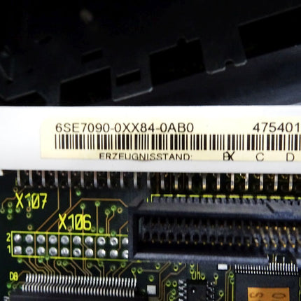 Siemens Simovert Wechselrichter 6SE7021-8TB61-Z D99+K11 6SE7090-0XX84-0AB0 6SE7098-2XX84-0AH0 6SE7090-0XX84-0AH2 - Maranos.de