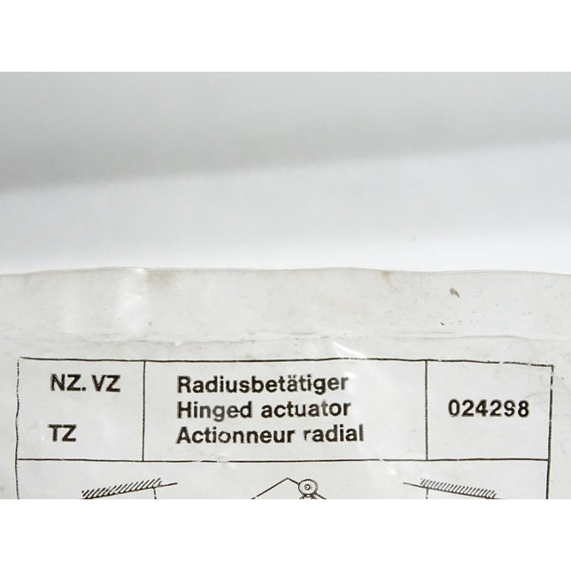 Euchner Radiusbetätiger für Sicherheitsschalter NZ.VZ und TZ 024298 / Neu OVP - Maranos.de