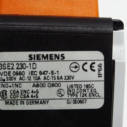 Siemens 3SE2230-1D Positionsschalter / Neu OVP - Maranos.de