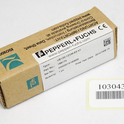Pepperl+Fuchs Ultraschallsensor UB120-12GM-E5-V1 188174 / Neu OVP - Maranos.de