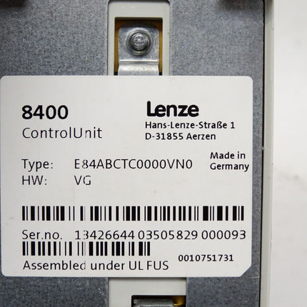 Lenze 8400 Control Unit E84ABCTC0000VN0 DEFEKT - Maranos.de