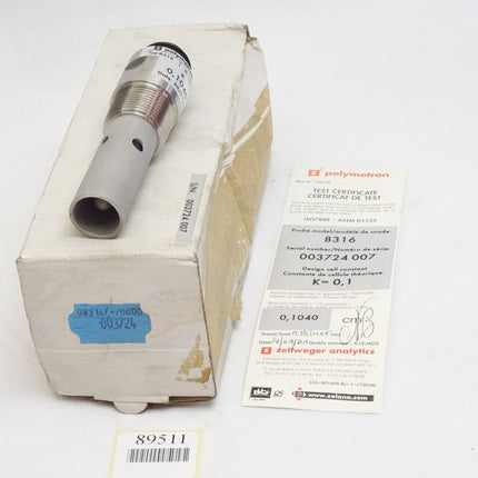 Zellweger Analytics Polymetron 8316 / Pt100 / 150°C / Neu OVP - Maranos.de