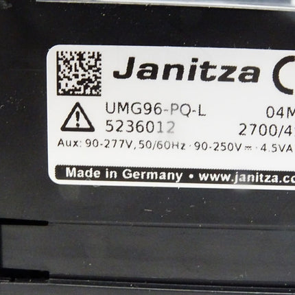 Janitza UMG96-PQ-L 5236012 Modular erweiterbarer Netzanalysator / Neu - Maranos.de