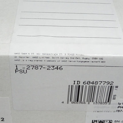 Wago 2787-2346 Power Supply Unit Pro 2 / Neu OVP versiegelt - Maranos.de