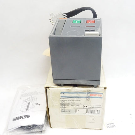 ABB Gewiss magnet Antrieb Frontmontage MTX/E 320-630-1000 / GWD8173 / neu OVP - Maranos.de