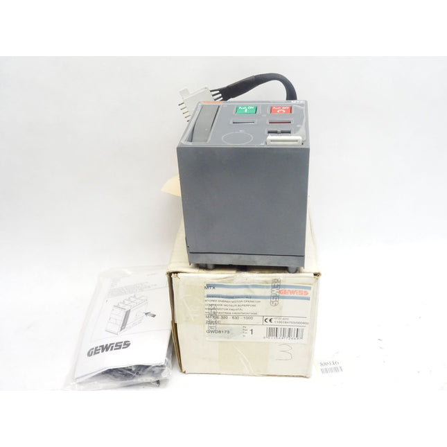 ABB Gewiss magnet Antrieb Frontmontage MTX/E 320-630-1000 / GWD8173 / neu OVP - Maranos.de