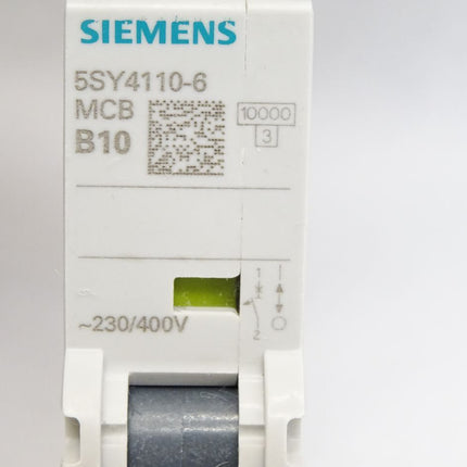 Siemens Leitungsschutzschalter 5SY4110-6 MCB B10 / unbenutzt - Maranos.de