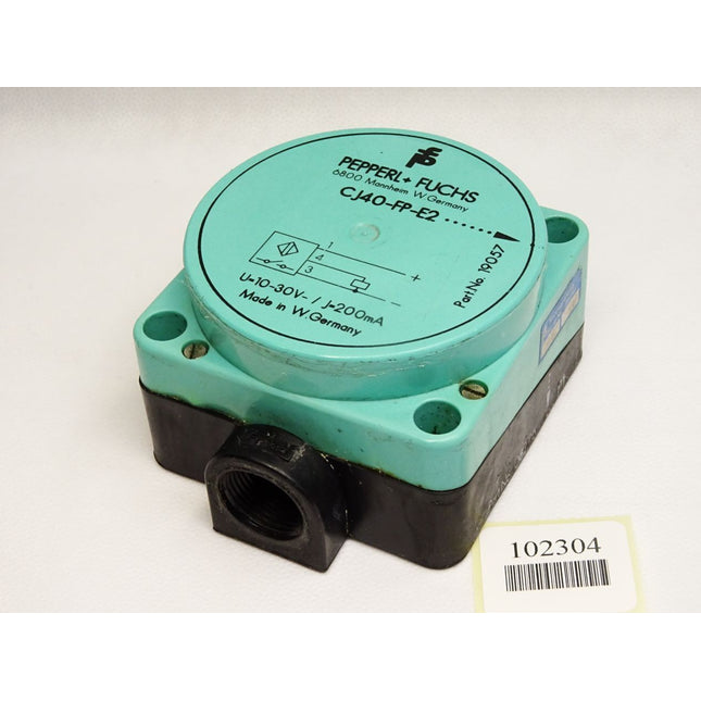 Pepperl+Fuchs CJ40-FP-E2-P1 19057 Kapazitiver Sensor - Maranos.de