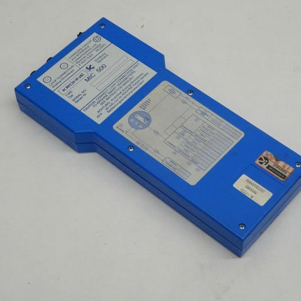 Krohne MIC 500 Handanzeigegerät - Maranos.de