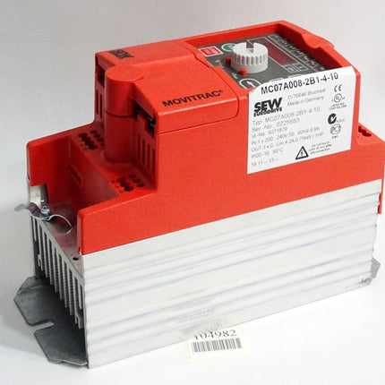 SEW Eurodrive MC07A008-2B1-4-10 8271879 0.75kW - Maranos.de