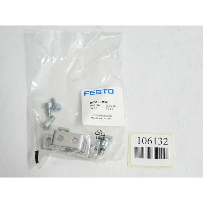 Festo 159638 HFOE-D-MINI Befestigungswinkel / Neu OVP - Maranos.de