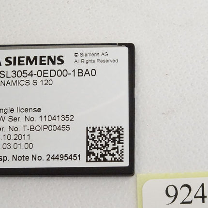 Siemens Sinamics S120 CompactFlash 6SL3054-0ED00-1BA0 - Maranos.de