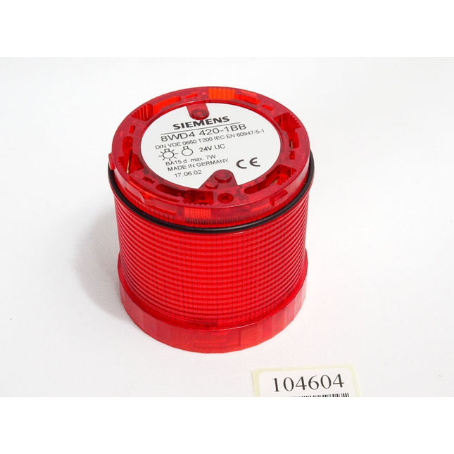 Siemens 8WD4420-1BB Blinklichtelement rot / Unbenutzt - Maranos.de