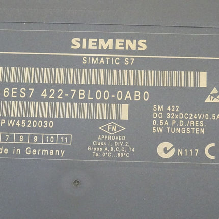 Siemens 6ES7422-7BL00-0AB0 Simatic S7 6ES7 422-7BL00-0AB0 E:06 neuwertig - Maranos.de