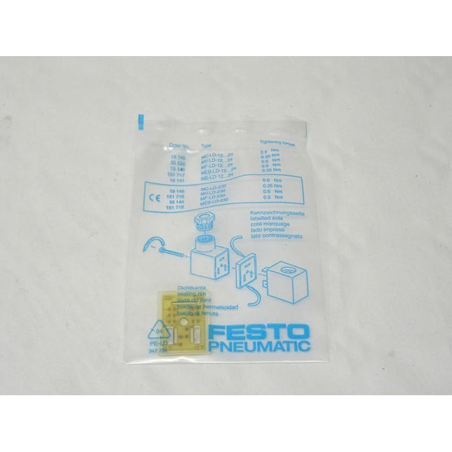 Festo Pneumatic 19144 Leuchtdichtung 230V Kennzeichnungsseite NEU-versiegelt - Maranos.de