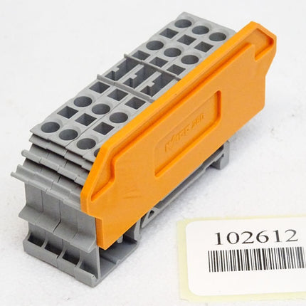 Wago 280-606 400V 10A / Inhalt : 4 Stück + Endplatte / Neu - Maranos.de