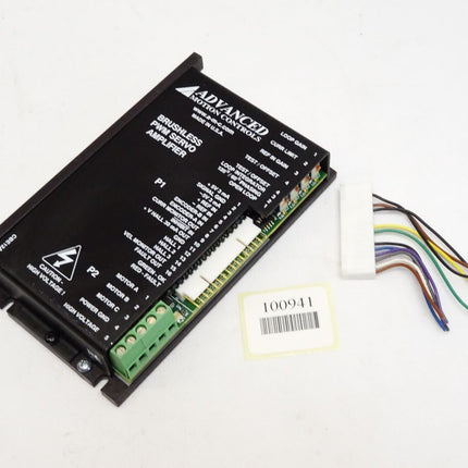 Advanced Motion Controls Brushless PWM Servo Amplifier BE12A6 - Maranos.de