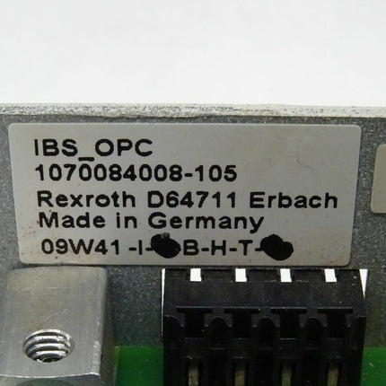 Bosch Rexroth 1070084008-105 IBS_OPC 09W41 // 1070084008 // 1070084008105 - Maranos.de