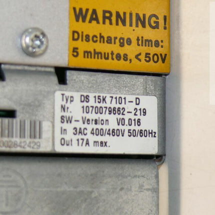 BOSCH DS15K7101-D / 1070079662-219 // DS 15K 7101-D / 1070 079662-219 - Maranos.de