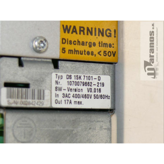 BOSCH DS15K7101-D / 1070079662-219 // DS 15K 7101-D / 1070 079662-219 - Maranos.de