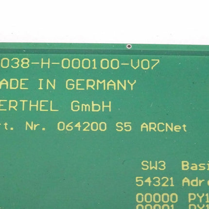 Berthel 0038-H-000100-V07 S5 ARCnet 72840 - Maranos.de