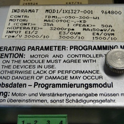 Indramat TVM 1.3-050-300-W1-000 + MOD1/1X1327-001 / Servomodul - Maranos.de