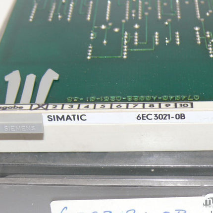 Siemens 6EC3021-0B Simatic C3 6EC3 021-0B Simadyn - Maranos.de