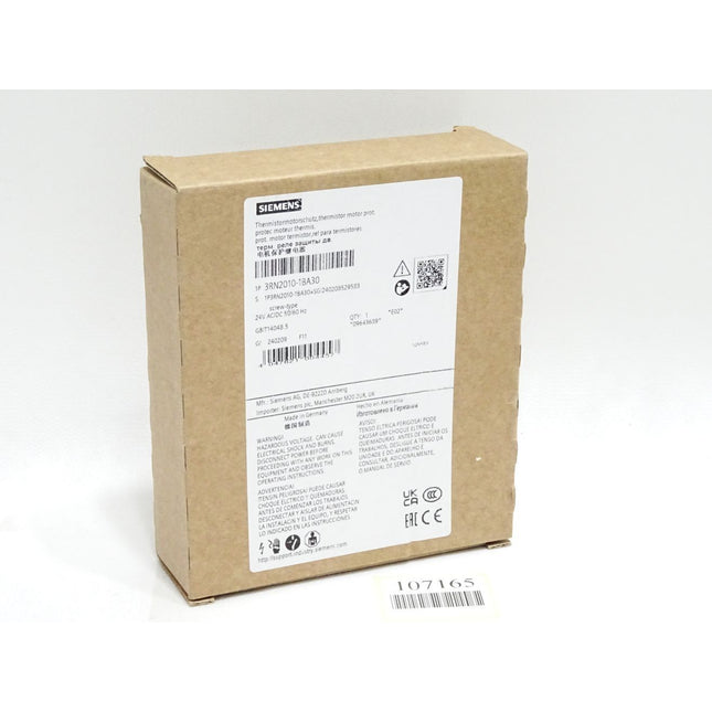 Siemens Thermistor-Motorschutz 3RN2010-1BA30 / Neu OVP - Maranos.de