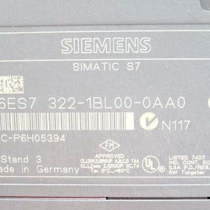 Siemens S7-300 SM322 6ES7322-1BL00-0AA0 6ES7 322-1BL00-0AA0 - Maranos.de