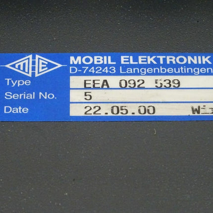 Mobil Elektronik EEA 092 539 Bedienfeld - Maranos.de