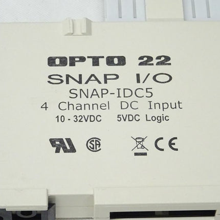 OPTO 22 SNAP-IDC5 4-Channel DC Input 10-32VDC / 5VDC Logic - Maranos.de