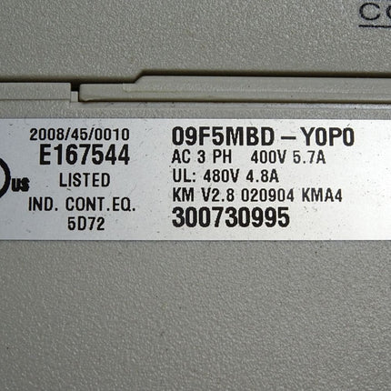 KEB Combivert F5 Drive Controller 09F5MBD-Y0P0 09.F5.MBD-Y0P0 / Neu OVP - Maranos.de