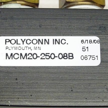 POLYCONN INC. PLYMOUTH, MN MCM20-250-08B mit Miniatur-Präzisionsdruckregler der Serie R-801 - Maranos.de