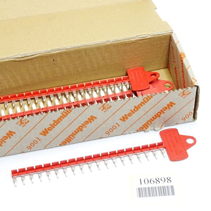 Weidmüller Querverbinder 1391610000 ZQV 1.5N/R6.4/19 RT / Inhalt:7 Stück / Neu OVP - Maranos.de