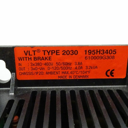 Danfoss VLT2030 Frequenzumrichter 195H3405 Umrichter 3,2kVA - Maranos.de