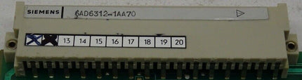 Siemens 6AD6312-1AA70 / 6AD 6312-1AA70 Datenübertragungssteuerung 3966 B - Maranos.de