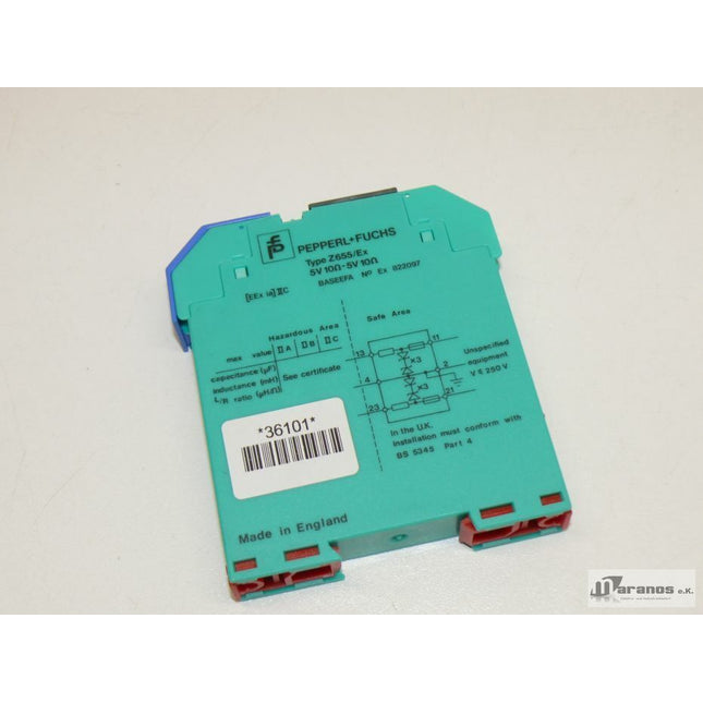 Pepperl+Fuchs Z655/Ex BASEEFA Ni. EX022097 // - Maranos.de