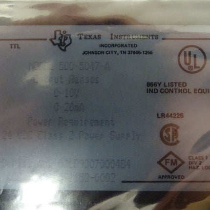 Siemens 500-5047-A Simatic 500 Texas Instru. Digital Output 5005047A neu-versiegelt - Maranos.de