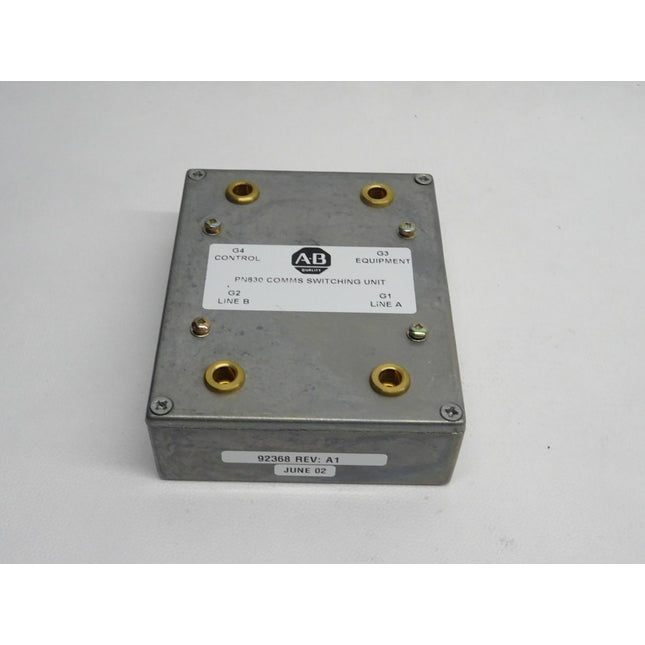 AB Allen Bradley PN830 Comms Switching Unit 92368 Rev. A1 / NEU - Maranos.de