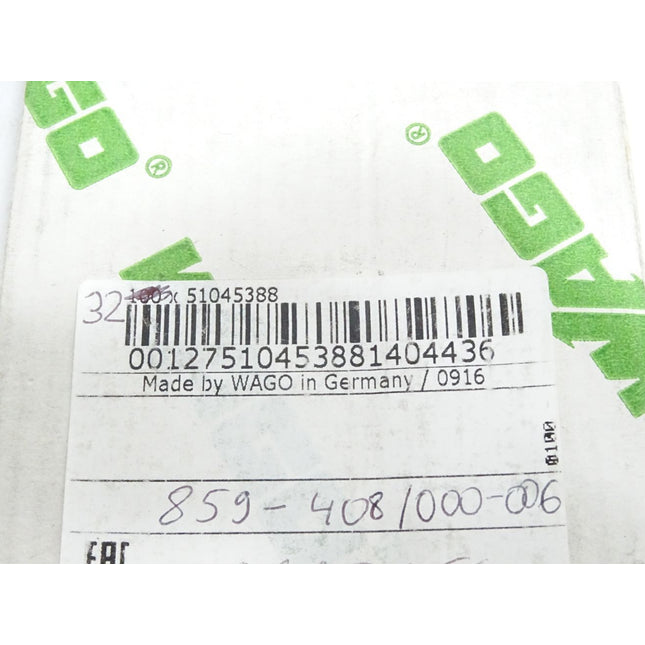 Wago Brücker 859-408/000-006 / Inhalt : 32 Stück / Neu OVP - Maranos.de