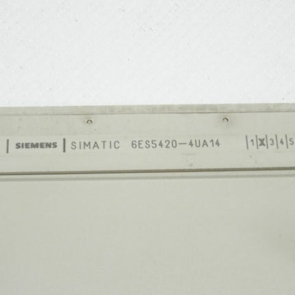 Siemens 6ES5420-4UA14 / 6ES 5420-4UA14 Simatic E:02 - Maranos.de