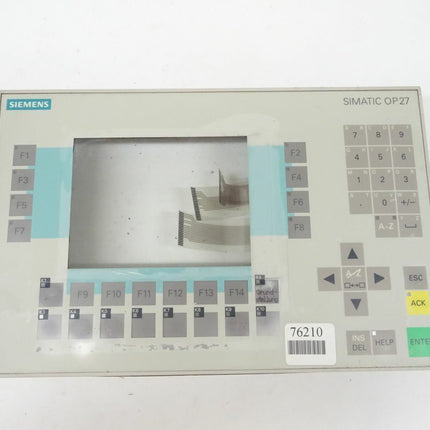 Siemens C79451-A3459-C1 Front Cover OP27 - Maranos.de