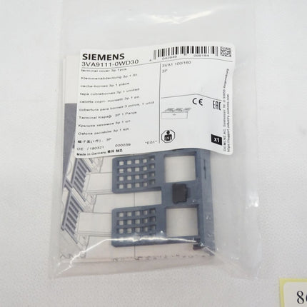 Siemens Klemmenabdeckung 3VA9111-0WD30 / Neu OVP - Maranos.de