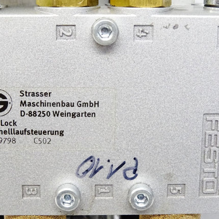 Festo MecLock Schnelllaufsteuerung 1189798 + VZO-3-PK-3 101494 - Maranos.de