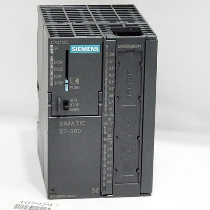Siemens S7-300 CPU 312C 6ES7312-5BE03-0AB0 6ES7 312-5BE03-0AB0 / Unbenutzt - Maranos.de