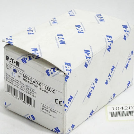 Eaton Funktionselement M22-SWD-K11LED-G / Inhalt : 9 Stück / Neu OVP - Maranos.de