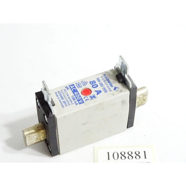 m.schneider Eurofuse NH00 NH-00/000 80A 400VAC gG 100kA - Maranos.de
